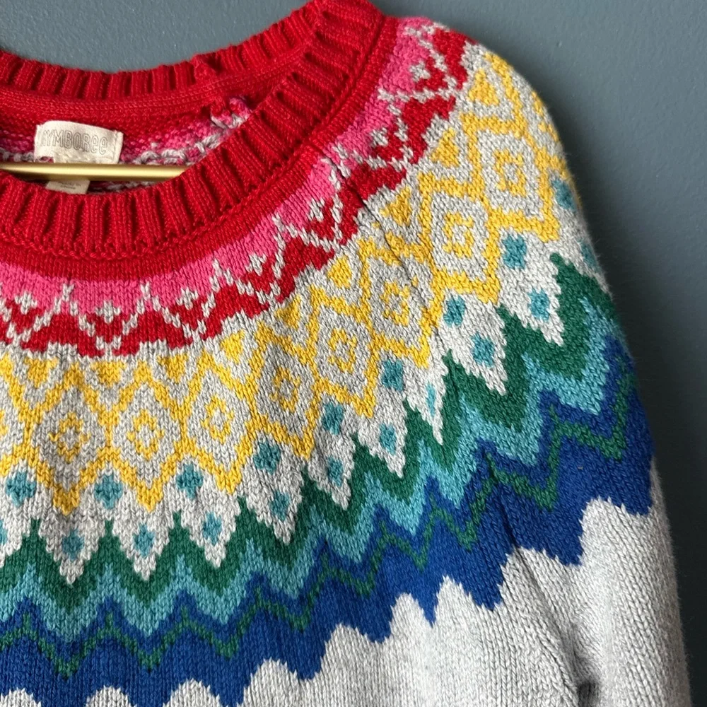 Gymboree‎ Colorful Fair Isle Sweater